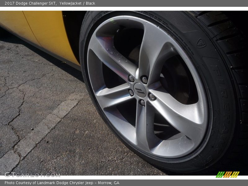 YellowJacket / Black 2017 Dodge Challenger SXT