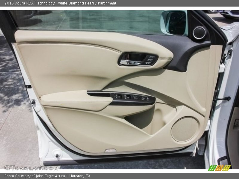 White Diamond Pearl / Parchment 2015 Acura RDX Technology