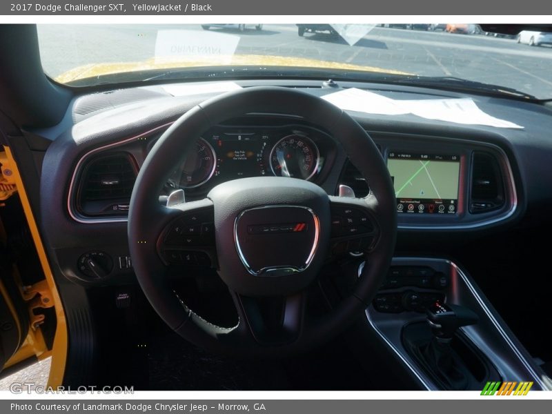 YellowJacket / Black 2017 Dodge Challenger SXT
