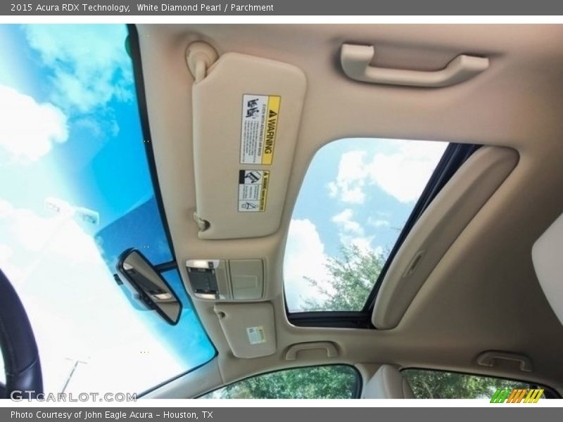 White Diamond Pearl / Parchment 2015 Acura RDX Technology