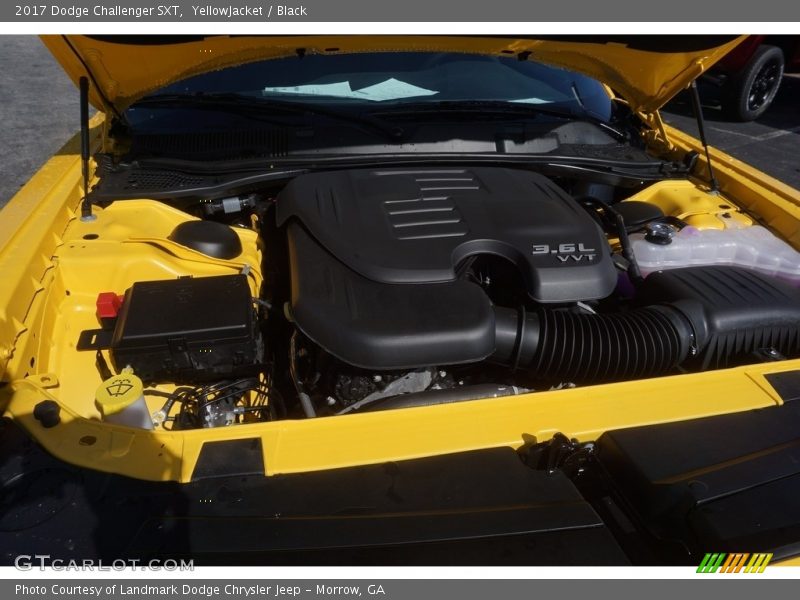 YellowJacket / Black 2017 Dodge Challenger SXT