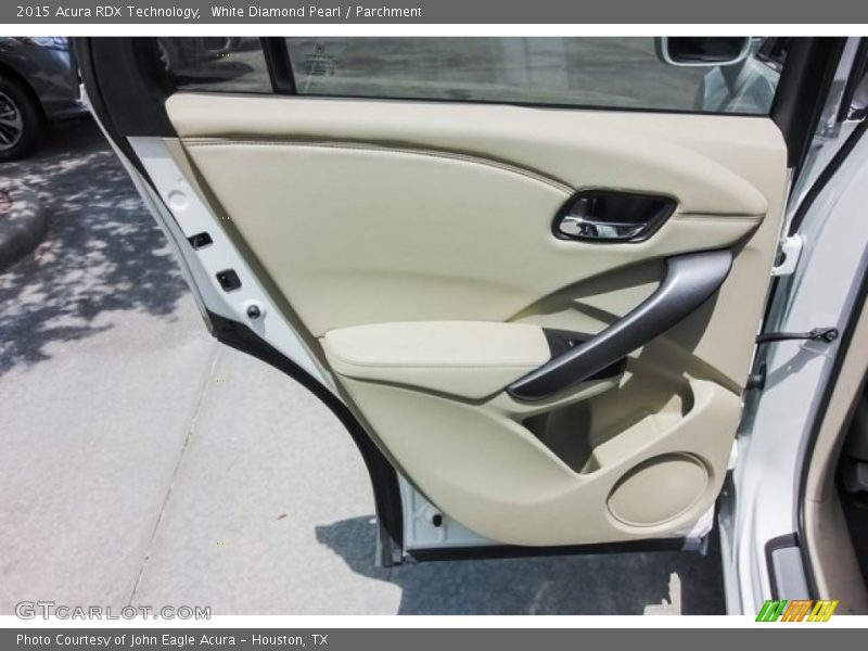 White Diamond Pearl / Parchment 2015 Acura RDX Technology