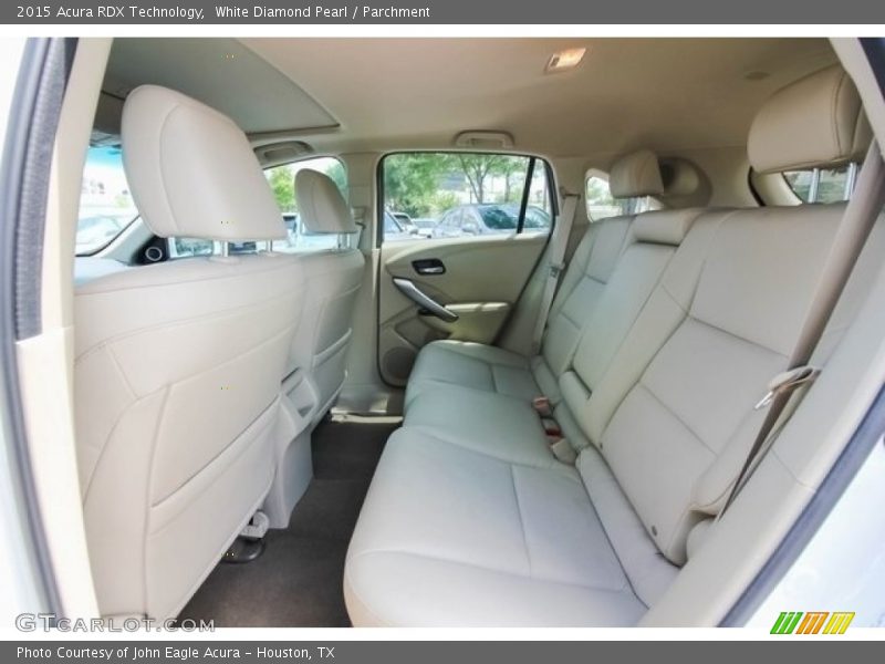 White Diamond Pearl / Parchment 2015 Acura RDX Technology