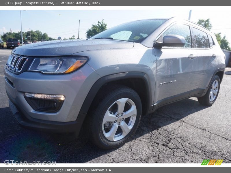 Billet Silver Metallic / Black 2017 Jeep Compass Latitude