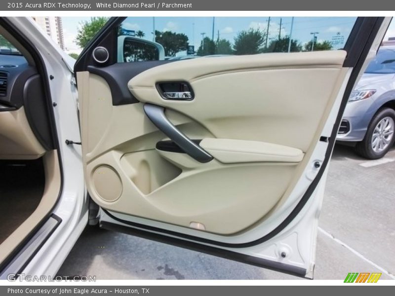 White Diamond Pearl / Parchment 2015 Acura RDX Technology