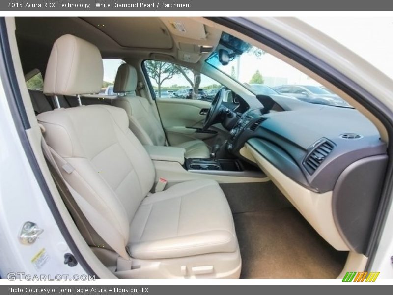 White Diamond Pearl / Parchment 2015 Acura RDX Technology