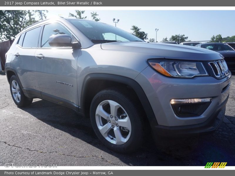 Billet Silver Metallic / Black 2017 Jeep Compass Latitude