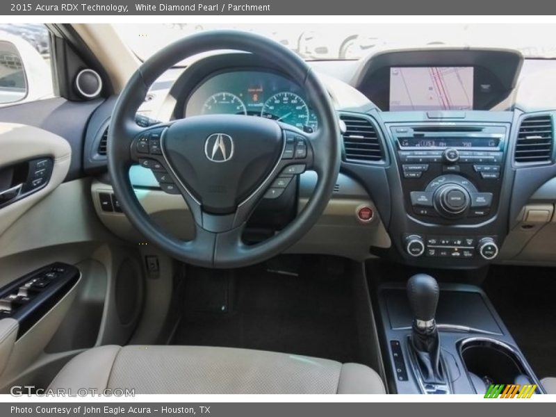 White Diamond Pearl / Parchment 2015 Acura RDX Technology