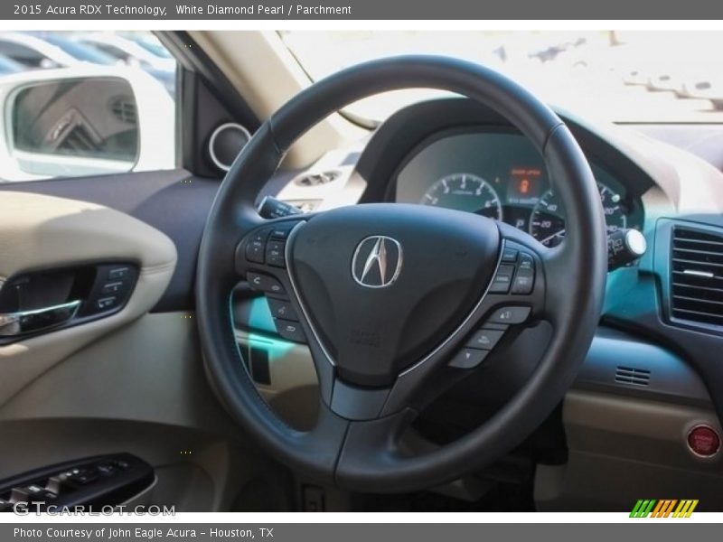 White Diamond Pearl / Parchment 2015 Acura RDX Technology