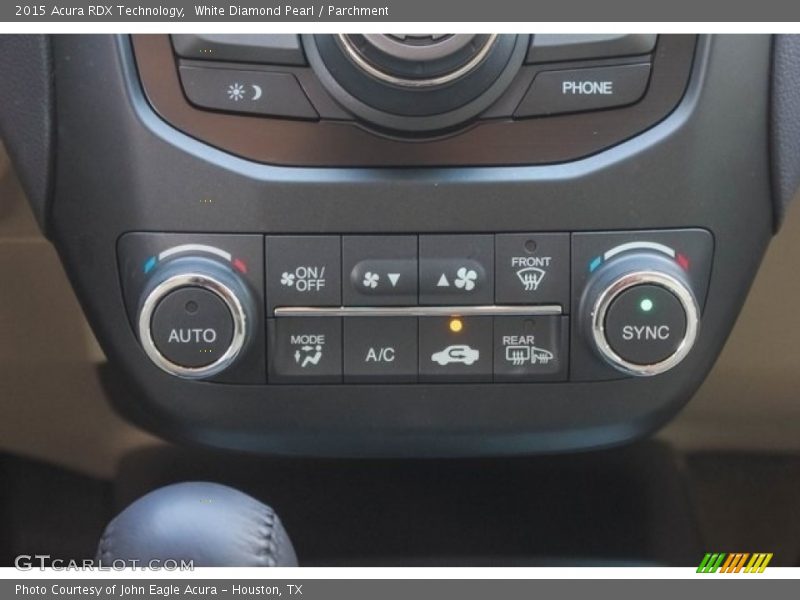 White Diamond Pearl / Parchment 2015 Acura RDX Technology