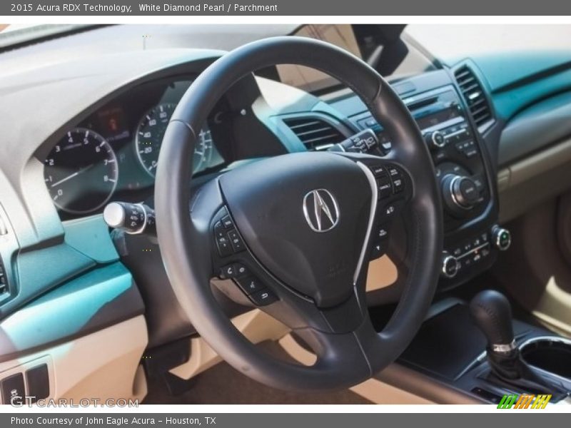 White Diamond Pearl / Parchment 2015 Acura RDX Technology