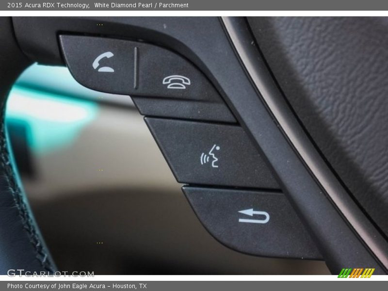 White Diamond Pearl / Parchment 2015 Acura RDX Technology