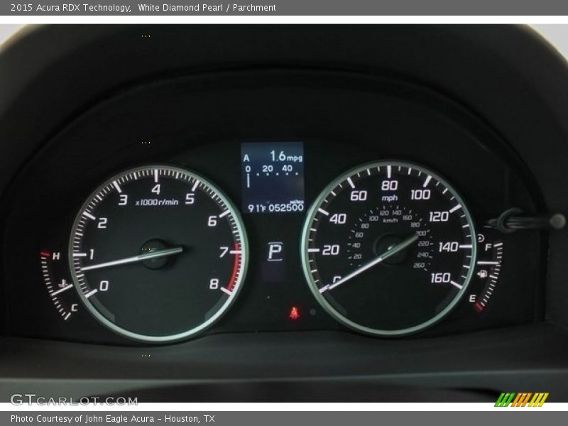 White Diamond Pearl / Parchment 2015 Acura RDX Technology