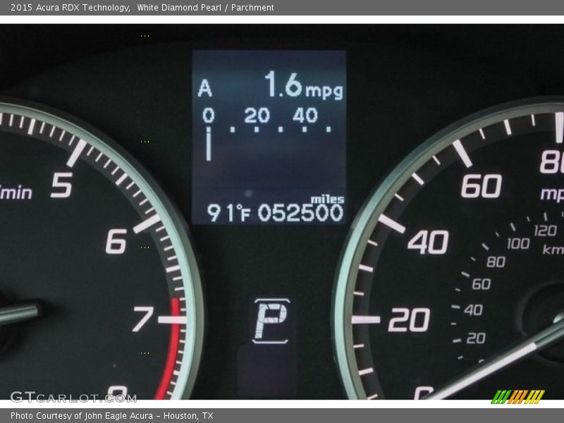 White Diamond Pearl / Parchment 2015 Acura RDX Technology