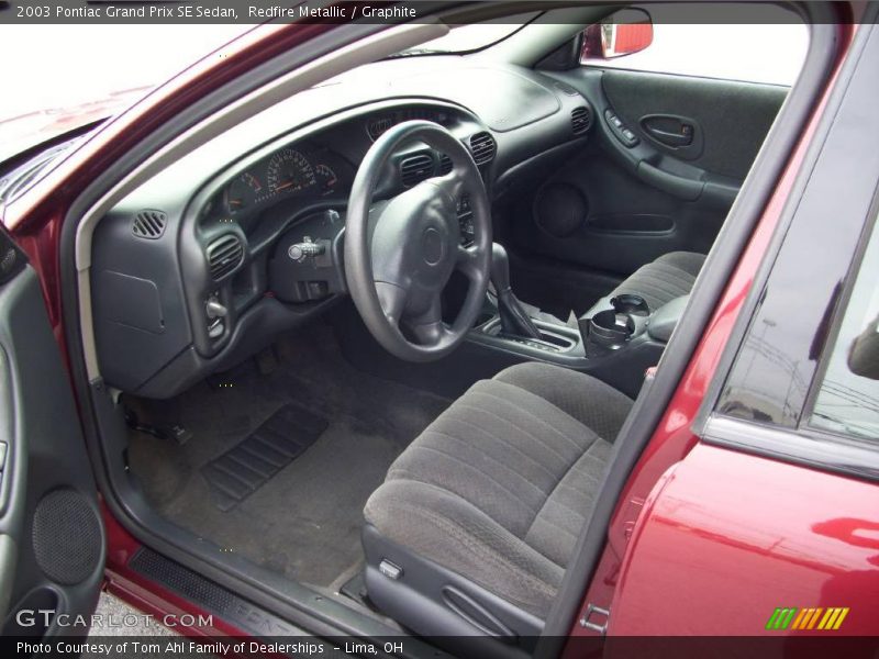 Redfire Metallic / Graphite 2003 Pontiac Grand Prix SE Sedan