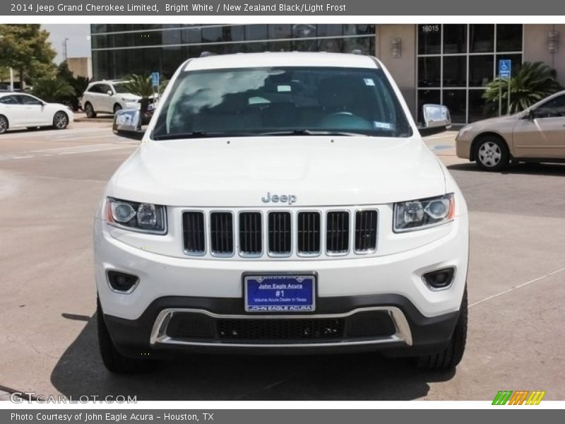 Bright White / New Zealand Black/Light Frost 2014 Jeep Grand Cherokee Limited