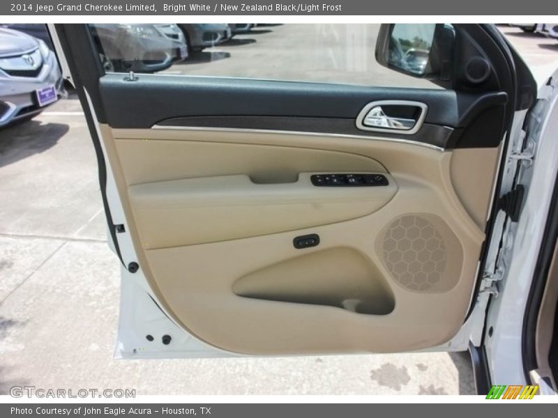 Bright White / New Zealand Black/Light Frost 2014 Jeep Grand Cherokee Limited