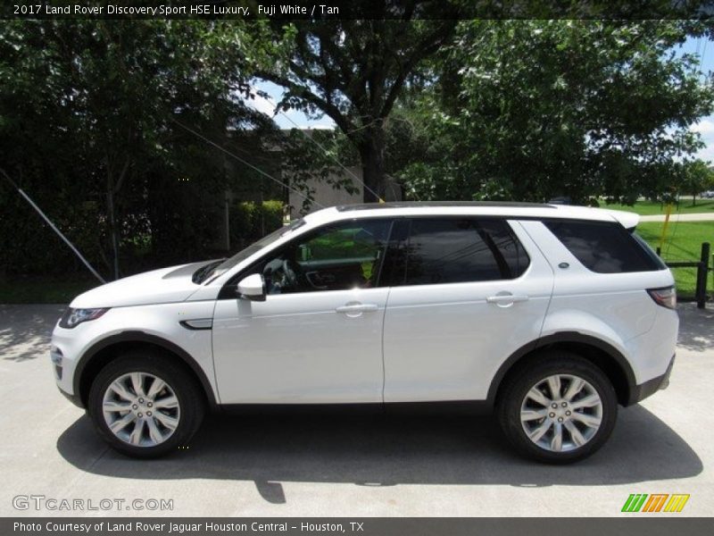 Fuji White / Tan 2017 Land Rover Discovery Sport HSE Luxury