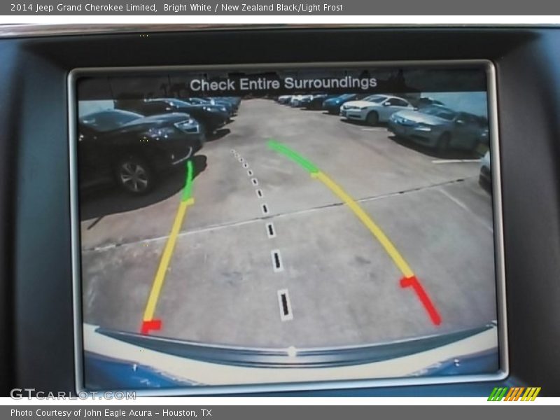 Bright White / New Zealand Black/Light Frost 2014 Jeep Grand Cherokee Limited