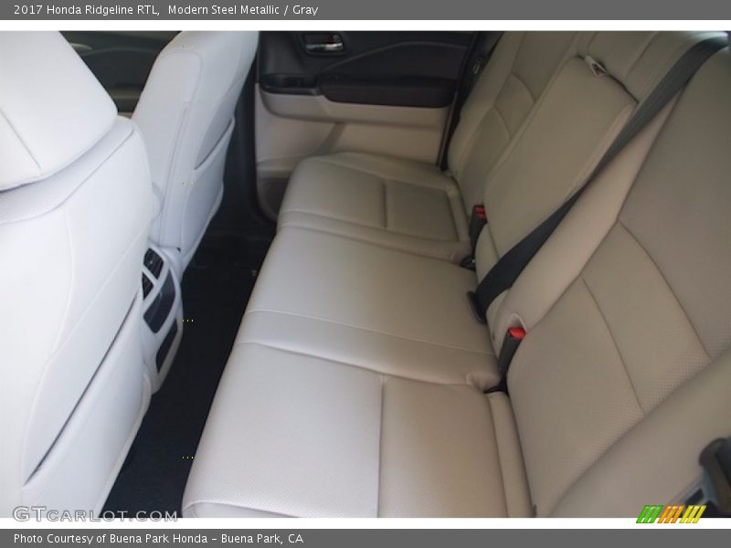 Modern Steel Metallic / Gray 2017 Honda Ridgeline RTL