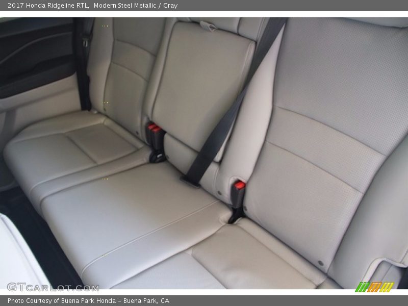 Modern Steel Metallic / Gray 2017 Honda Ridgeline RTL