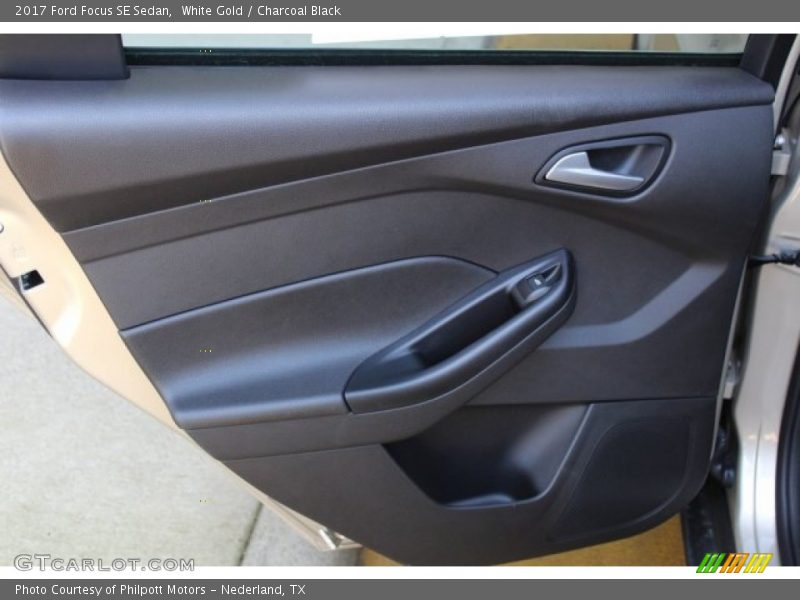 Door Panel of 2017 Focus SE Sedan