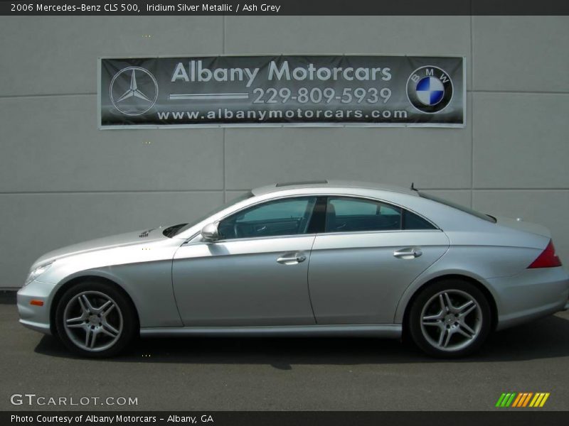 Iridium Silver Metallic / Ash Grey 2006 Mercedes-Benz CLS 500