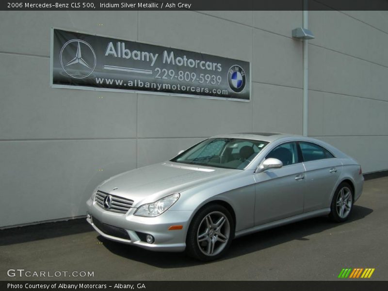 Iridium Silver Metallic / Ash Grey 2006 Mercedes-Benz CLS 500