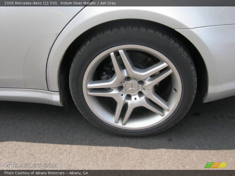 Iridium Silver Metallic / Ash Grey 2006 Mercedes-Benz CLS 500