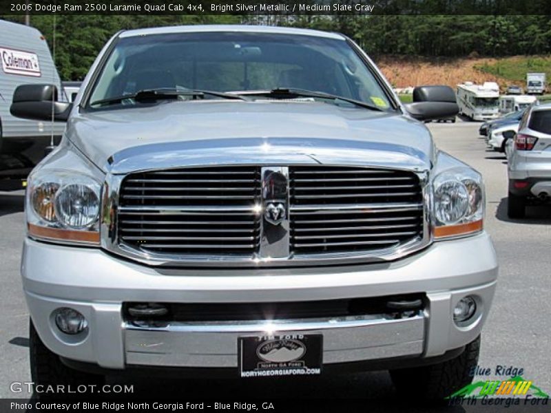 Bright Silver Metallic / Medium Slate Gray 2006 Dodge Ram 2500 Laramie Quad Cab 4x4