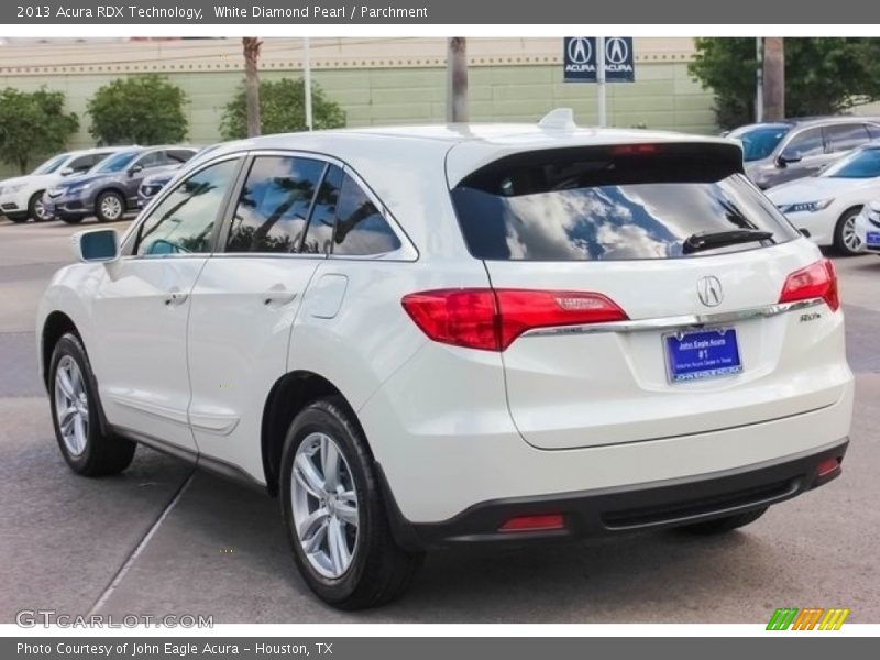 White Diamond Pearl / Parchment 2013 Acura RDX Technology