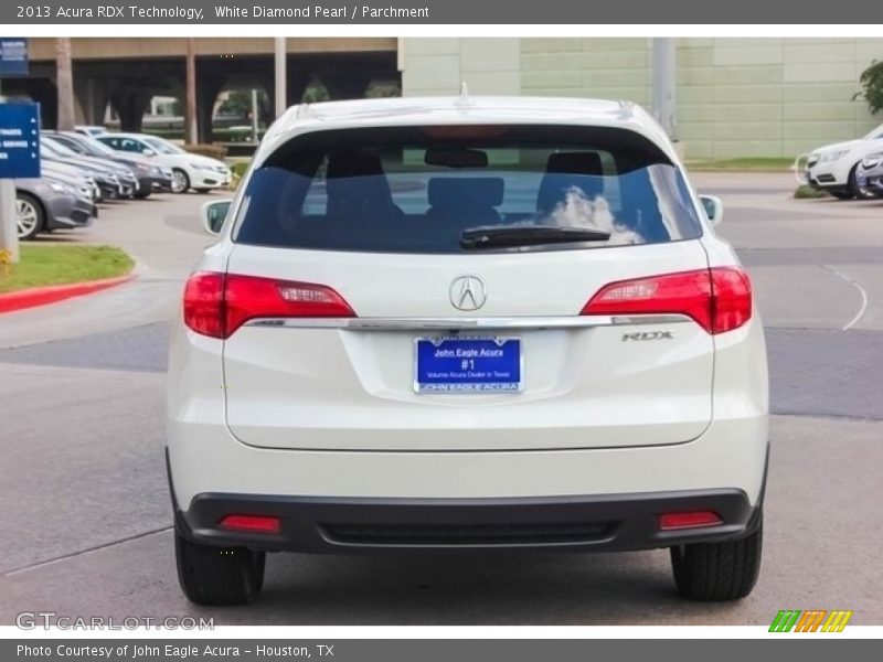 White Diamond Pearl / Parchment 2013 Acura RDX Technology