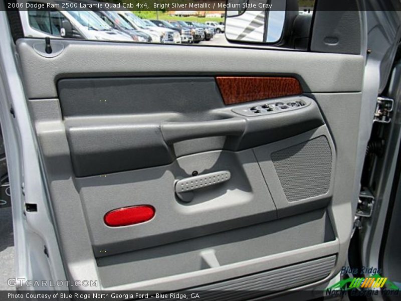 Bright Silver Metallic / Medium Slate Gray 2006 Dodge Ram 2500 Laramie Quad Cab 4x4