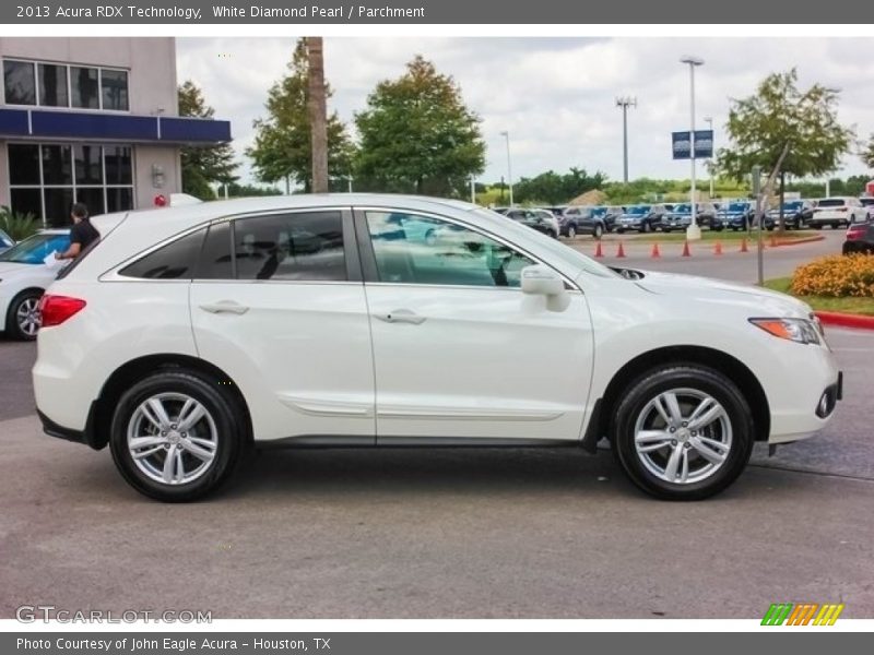 White Diamond Pearl / Parchment 2013 Acura RDX Technology