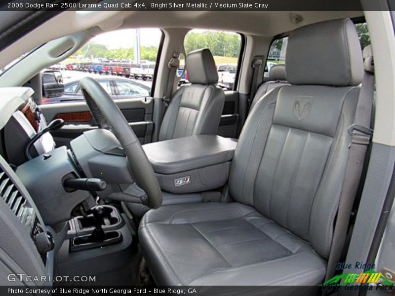 Bright Silver Metallic / Medium Slate Gray 2006 Dodge Ram 2500 Laramie Quad Cab 4x4