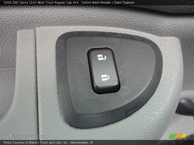 Carbon Black Metallic / Dark Titanium 2009 GMC Sierra 1500 Work Truck Regular Cab 4x4