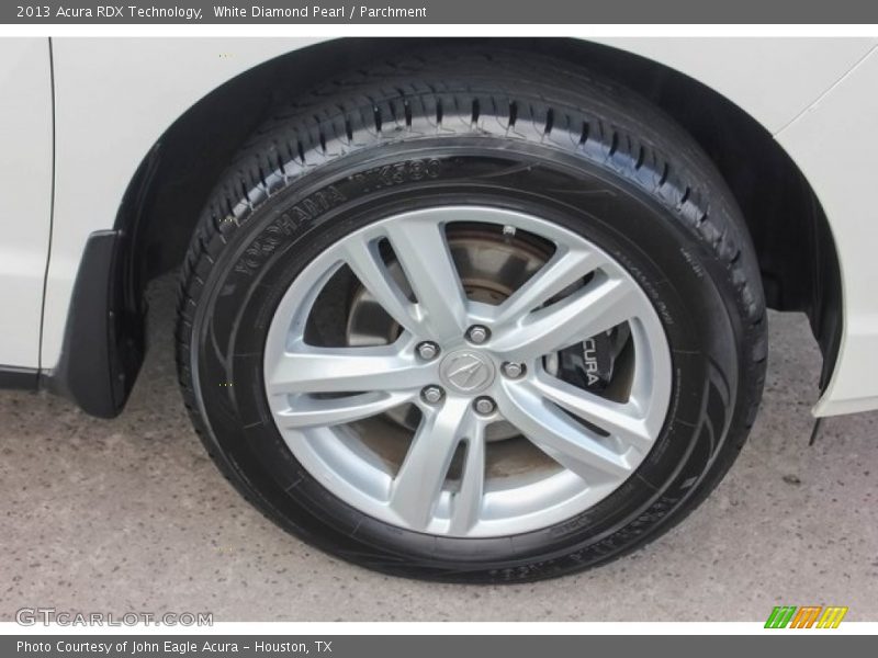 White Diamond Pearl / Parchment 2013 Acura RDX Technology