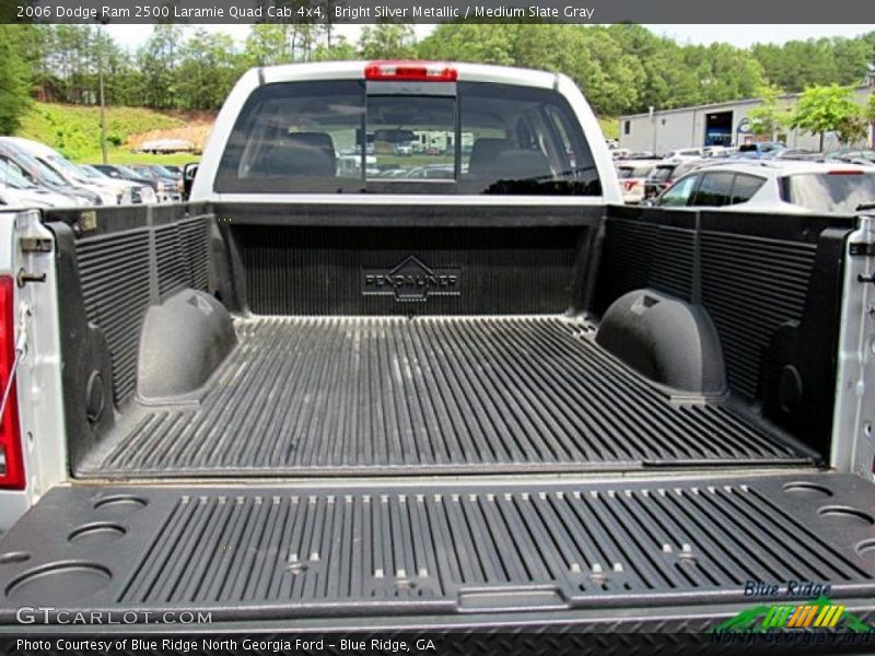 Bright Silver Metallic / Medium Slate Gray 2006 Dodge Ram 2500 Laramie Quad Cab 4x4