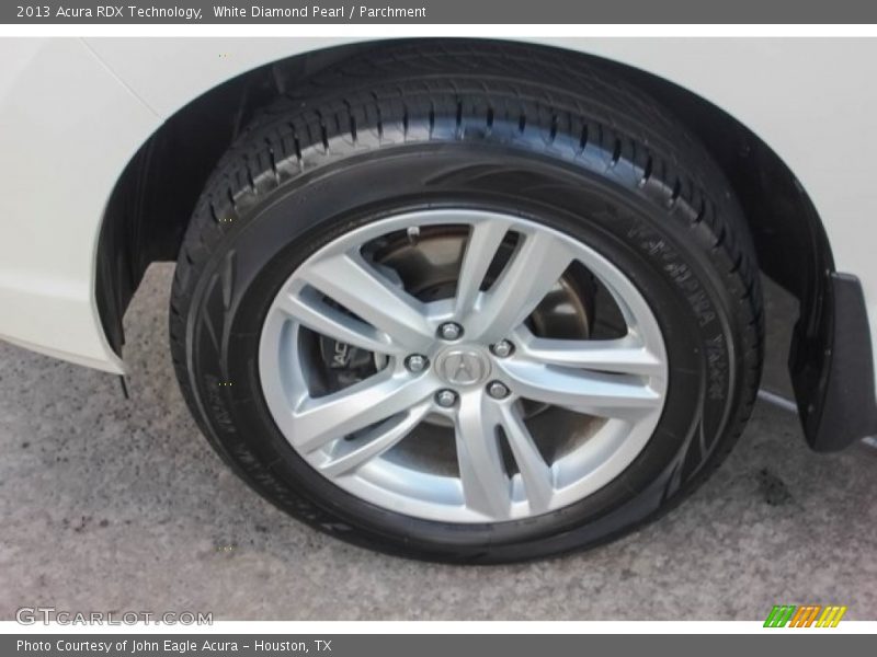 White Diamond Pearl / Parchment 2013 Acura RDX Technology