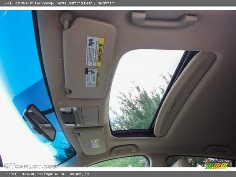 White Diamond Pearl / Parchment 2013 Acura RDX Technology