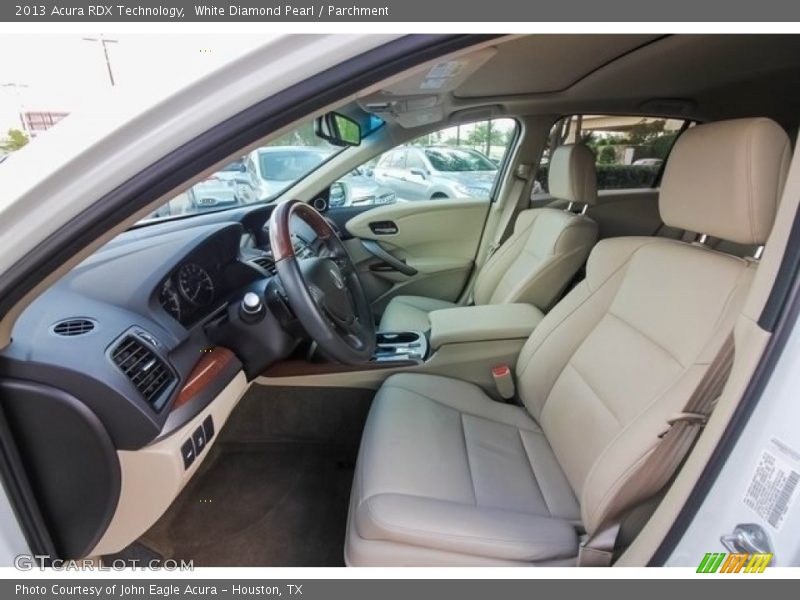 White Diamond Pearl / Parchment 2013 Acura RDX Technology