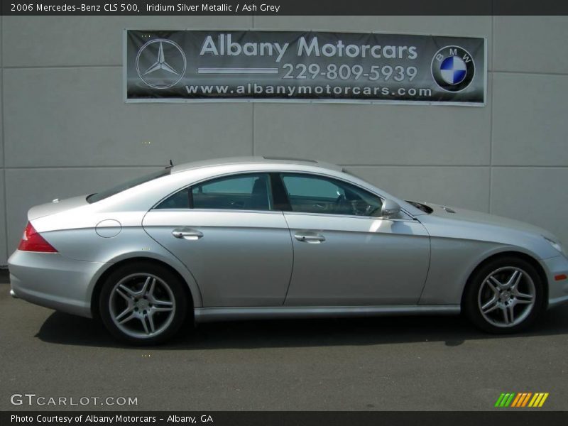 Iridium Silver Metallic / Ash Grey 2006 Mercedes-Benz CLS 500