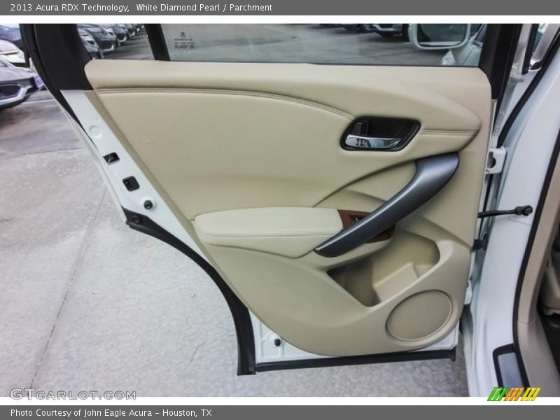 White Diamond Pearl / Parchment 2013 Acura RDX Technology