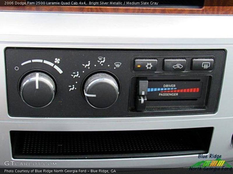 Bright Silver Metallic / Medium Slate Gray 2006 Dodge Ram 2500 Laramie Quad Cab 4x4