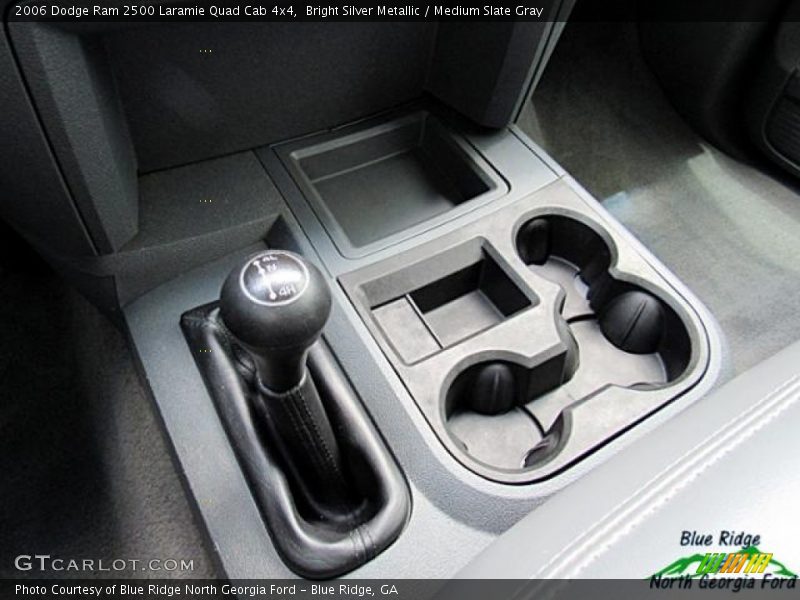 Bright Silver Metallic / Medium Slate Gray 2006 Dodge Ram 2500 Laramie Quad Cab 4x4