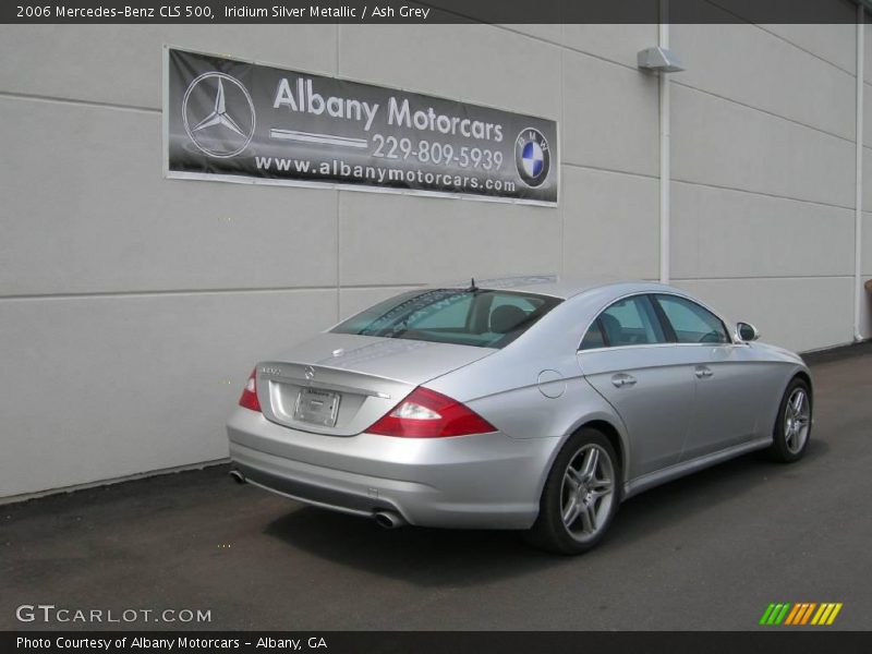 Iridium Silver Metallic / Ash Grey 2006 Mercedes-Benz CLS 500