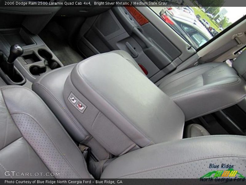 Bright Silver Metallic / Medium Slate Gray 2006 Dodge Ram 2500 Laramie Quad Cab 4x4
