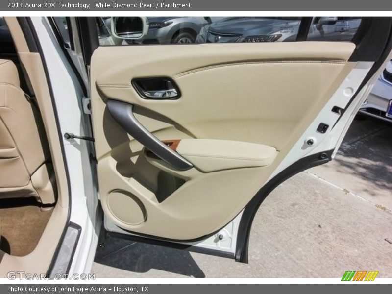 White Diamond Pearl / Parchment 2013 Acura RDX Technology