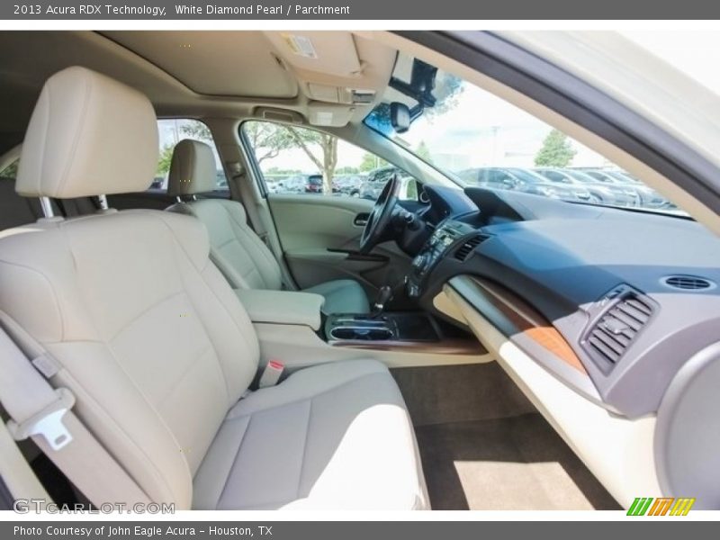 White Diamond Pearl / Parchment 2013 Acura RDX Technology