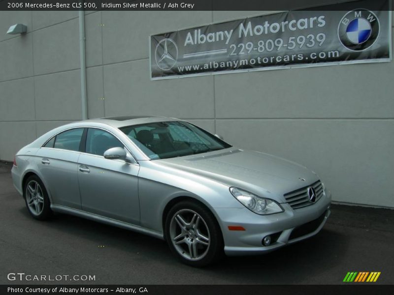 Iridium Silver Metallic / Ash Grey 2006 Mercedes-Benz CLS 500